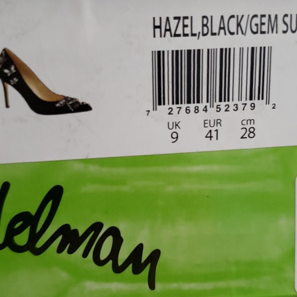 Sam Edelman NEW Stiletto Heel Dress Pump Jewel Embellished Gem Suede Leather🎉HP - Picture 6 of 11